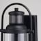Vaxcel Winfield 5.75-in. 1 Light Black Motion Sensor Dusk to Dawn Outdoor Wall Lantern Clear Glass T0737 - alternate 7